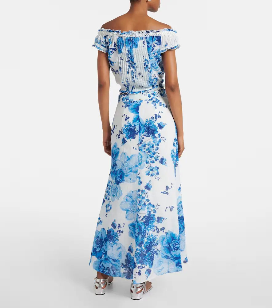 Poupette St Barth Bilitis floral maxi skirt | Thumbnail 3 Poupette St Barth Bilitis floral maxi skirt | Thumbnail 3