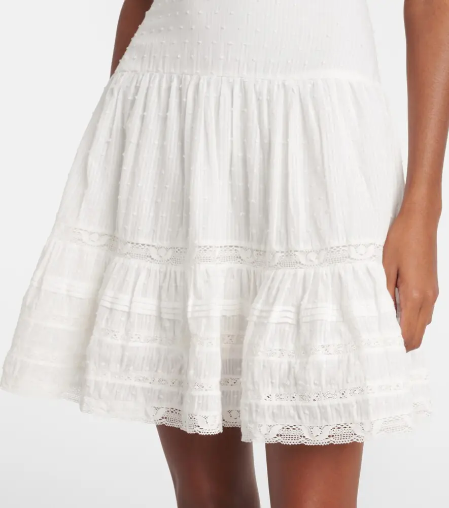 Poupette St Barth Della striped cotton minidress | Thumbnail 6