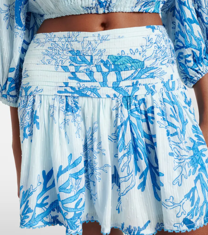 Poupette St Barth Colleen printed cotton miniskirt | Thumbnail 3 Poupette St Barth Colleen printed cotton miniskirt | Thumbnail 3