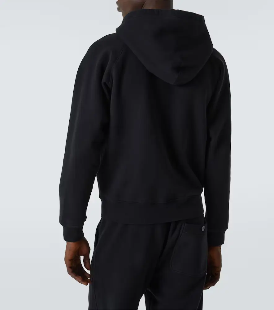 Tom Ford Cotton jersey zip-up hoodie | Thumbnail 5 Tom Ford Cotton jersey zip-up hoodie | Thumbnail 5