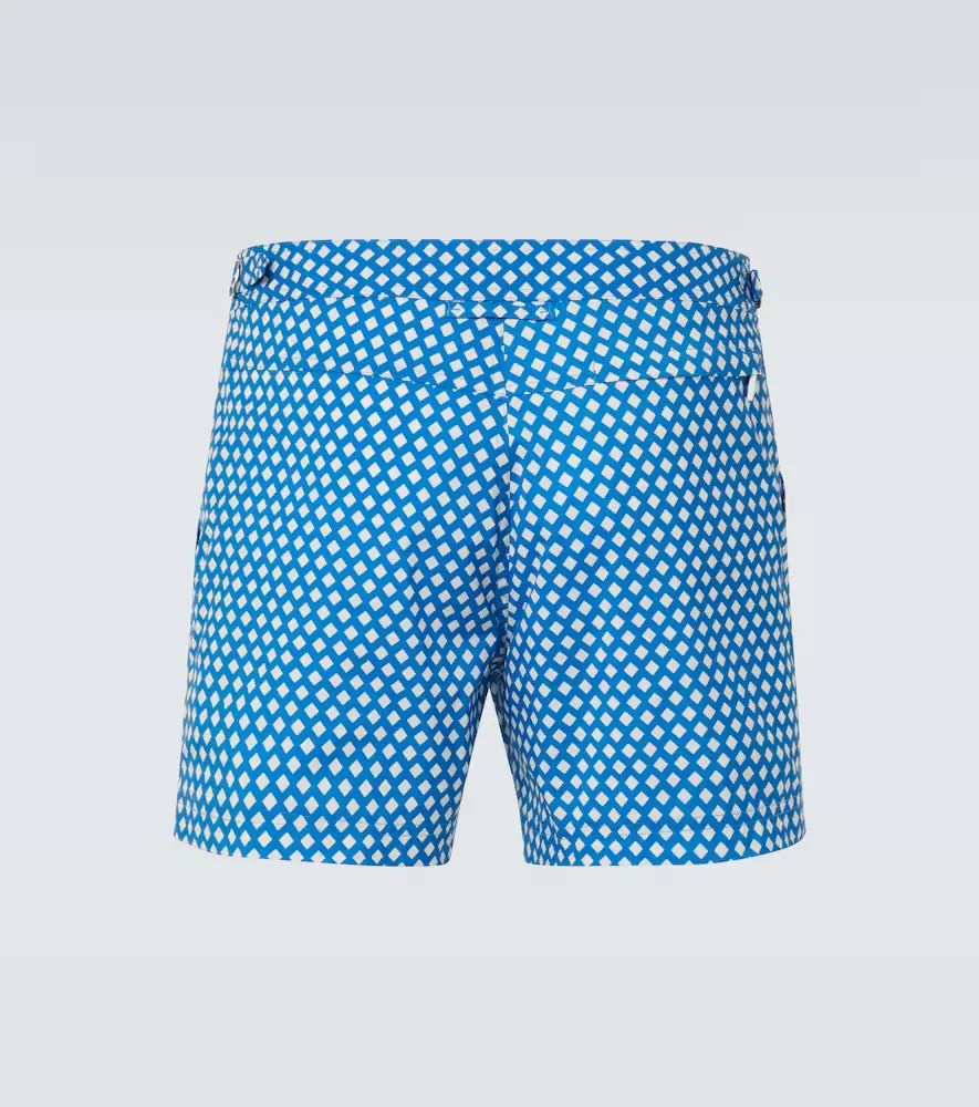 Tom Ford Checked swim trunks | Thumbnail 2 Tom Ford Checked swim trunks | Thumbnail 2