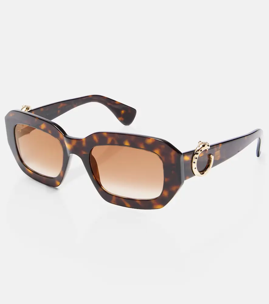 Cartier Eyewear Collection Panthère de Cartier square sunglasses | Thumbnail 3