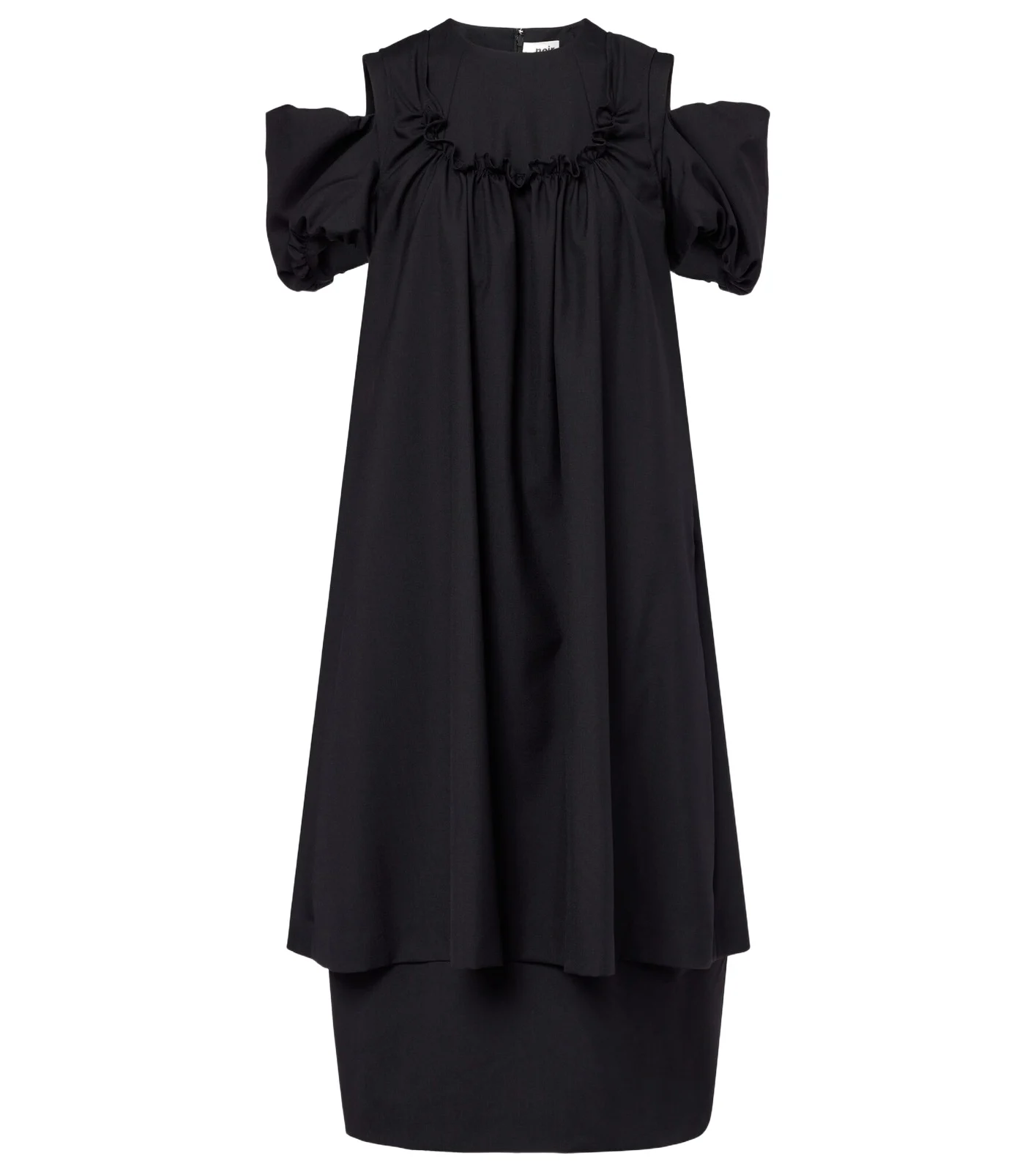 Cutout wool midi dress Cutout wool midi dress