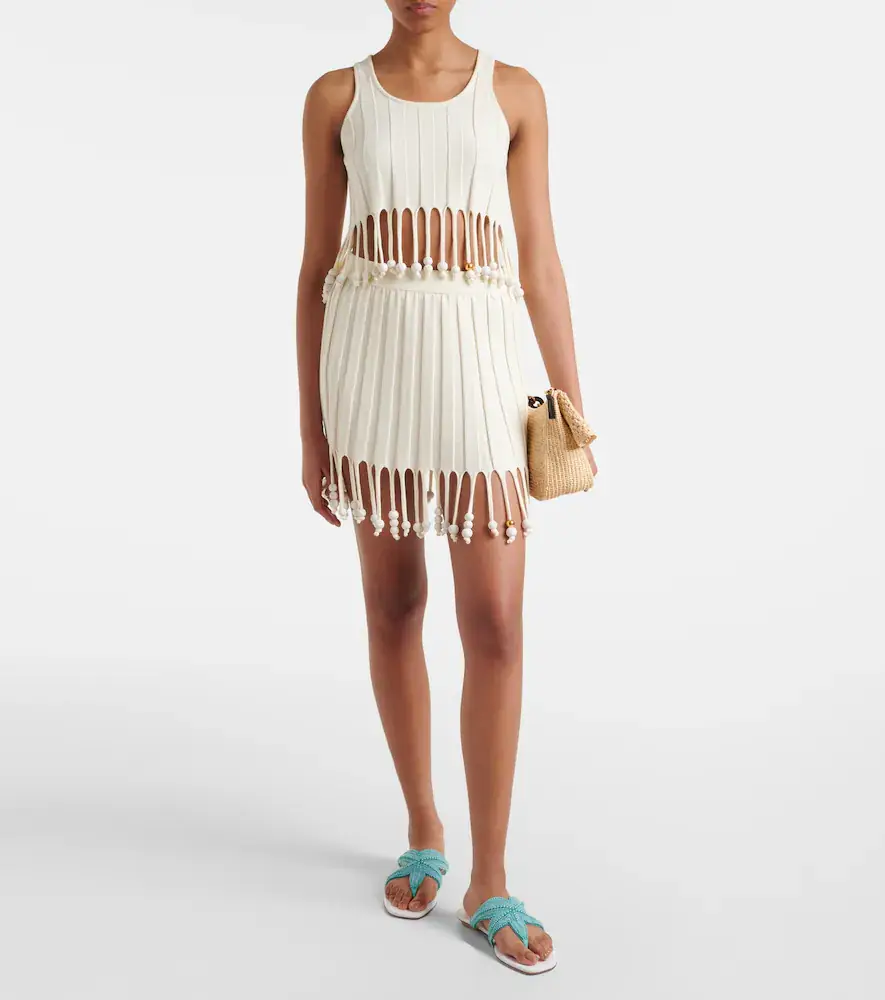 Aquazzura Reef Star embellished leather sandals | Thumbnail 5