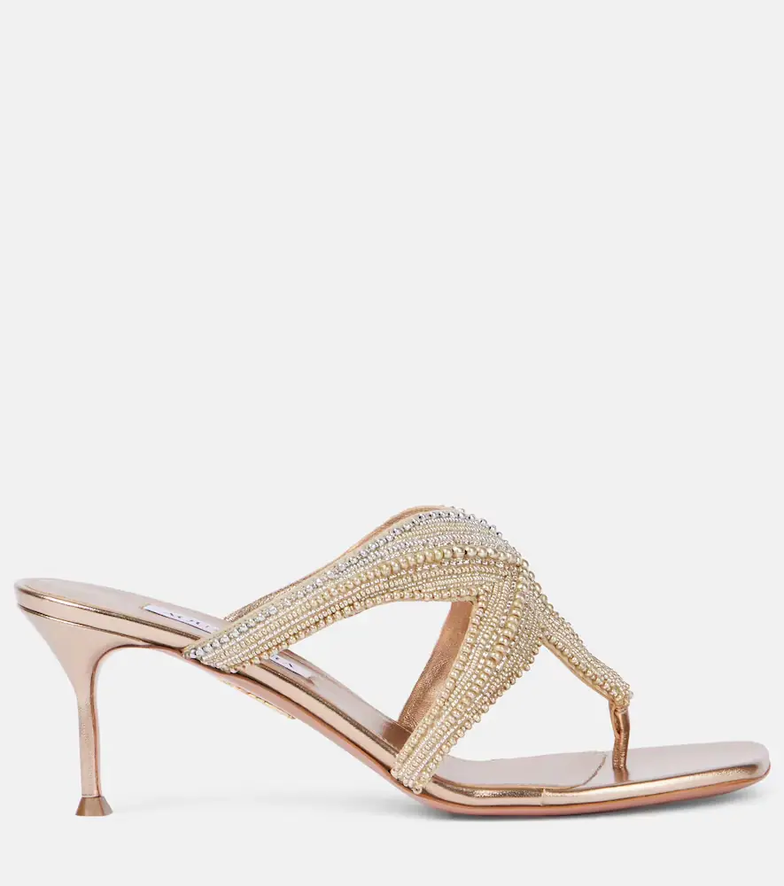 Aquazzura Reef Star 65 leather sandals | Thumbnail 3 Aquazzura Reef Star 65 leather sandals | Thumbnail 3