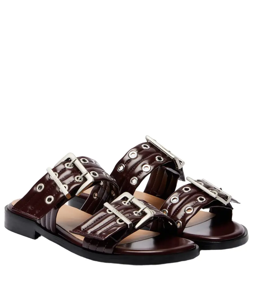Ganni Feminine Buckle sandals | Image 1 Ganni Feminine Buckle sandals | Image 1