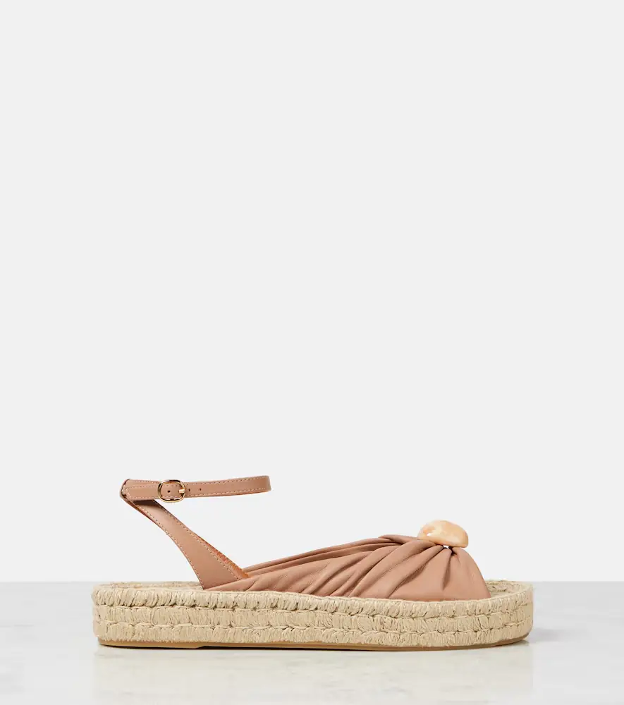 Zimmermann Gleam leather espadrille sandals | Thumbnail 3 Zimmermann Gleam leather espadrille sandals | Thumbnail 3
