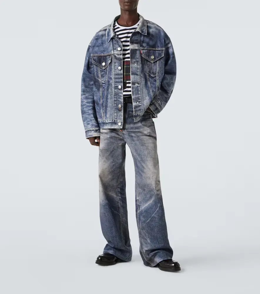 Junya Watanabe x Levi's printed denim jacket | Thumbnail 4