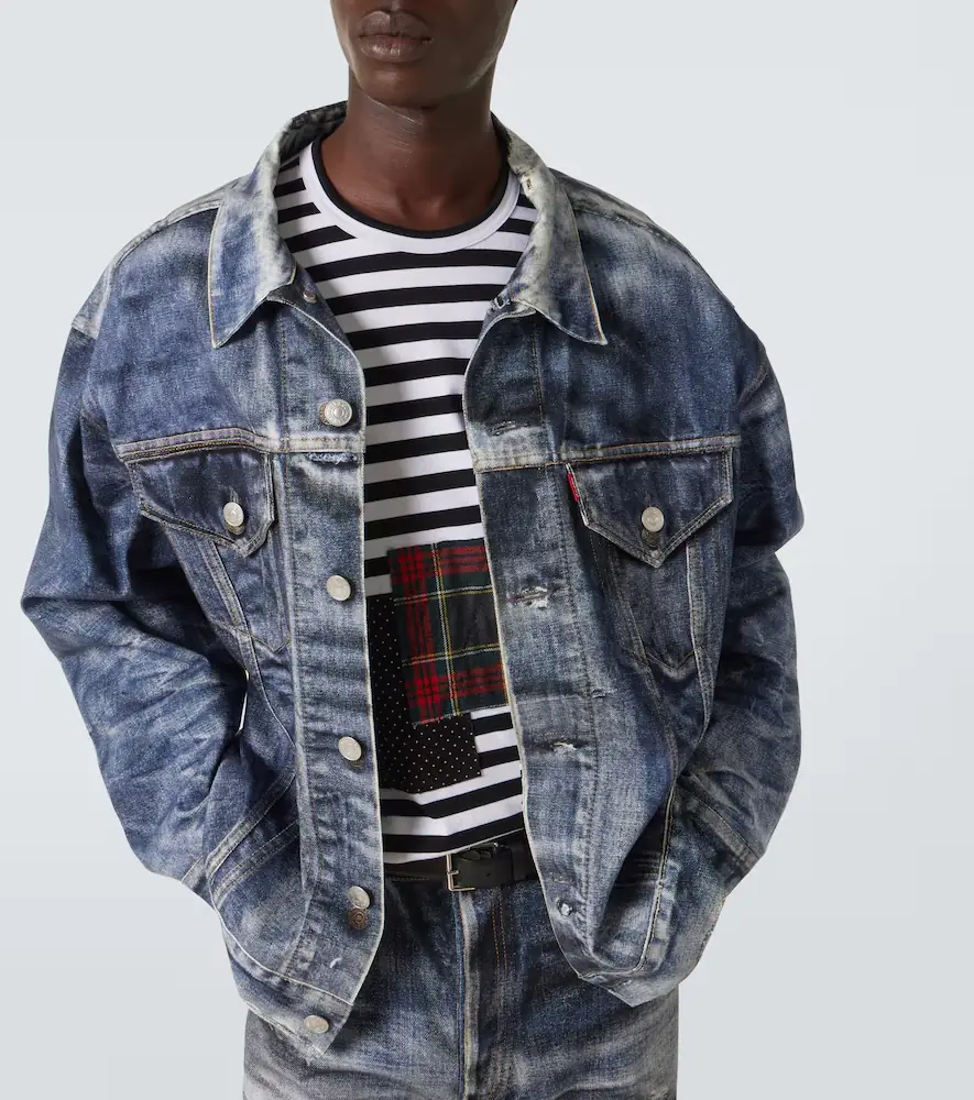 Junya Watanabe x Levi's printed denim jacket | Thumbnail 7