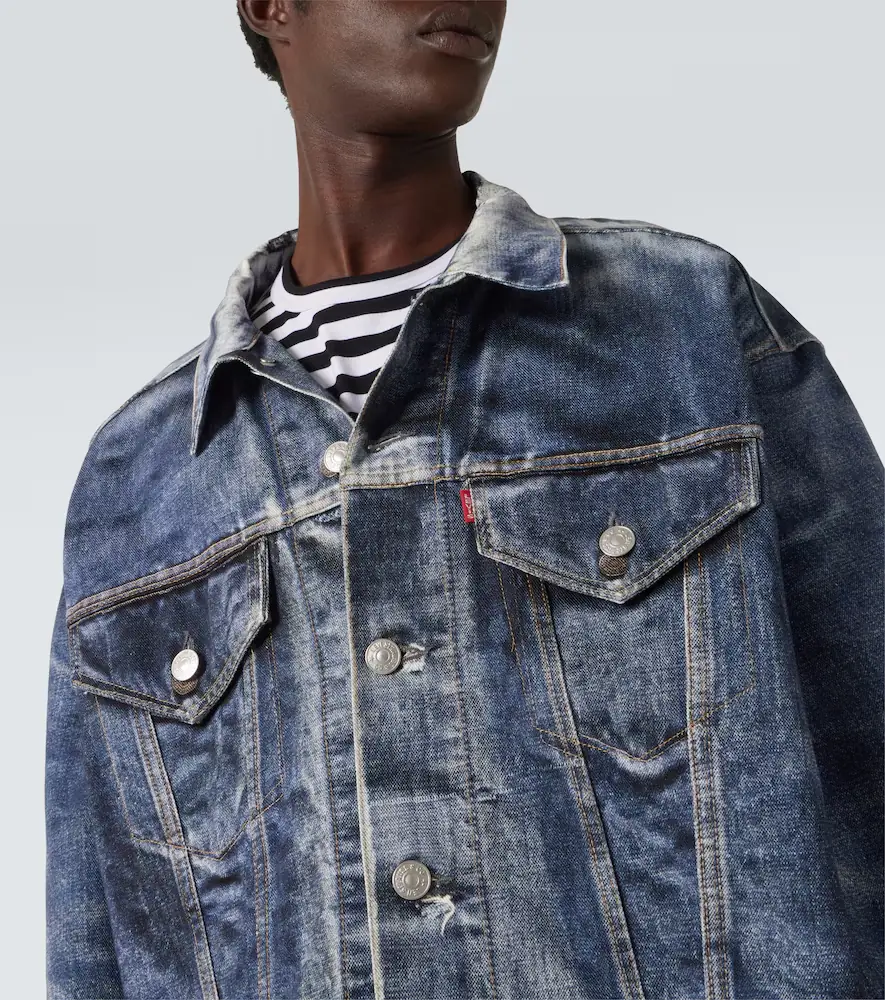 Junya Watanabe x Levi's printed denim jacket | Thumbnail 8