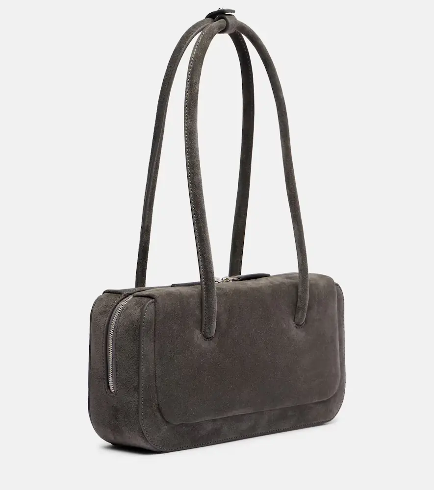 Aesther Ekme Lagune Bowling Mini suede shoulder bag | Thumbnail 3