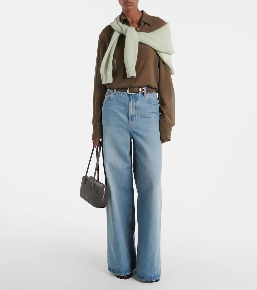 Aesther Ekme Lagune Bowling Mini suede shoulder bag | Thumbnail 4