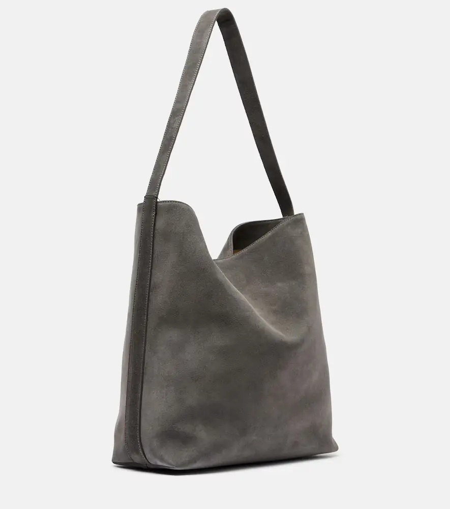 Aesther Ekme Sac Supple Large suede tote bag | Thumbnail 2