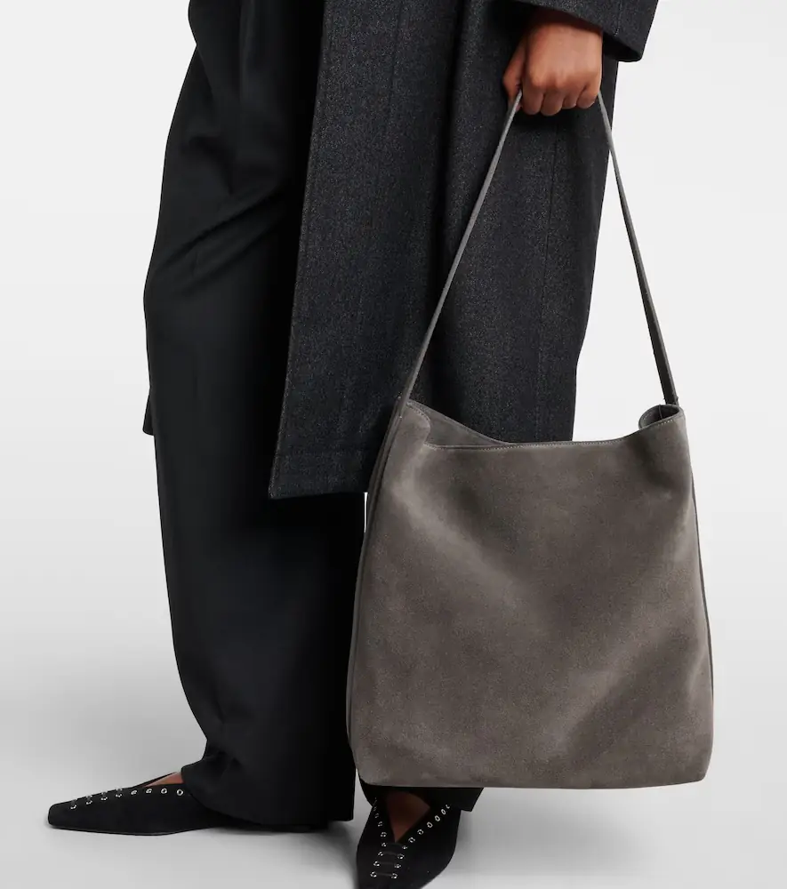 Aesther Ekme Sac Supple Large suede tote bag | Thumbnail 5