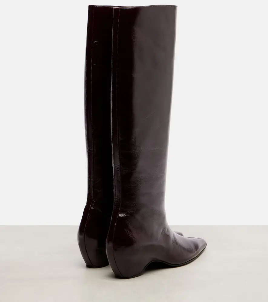 Khaite Sybil 40 leather knee-high boots | Thumbnail 4 Khaite Sybil 40 leather knee-high boots | Thumbnail 4