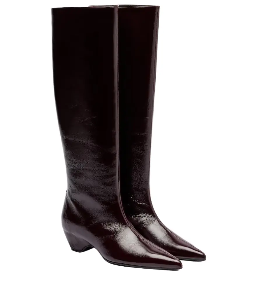 Sybil 40 leather knee-high boots Sybil 40 leather knee-high boots