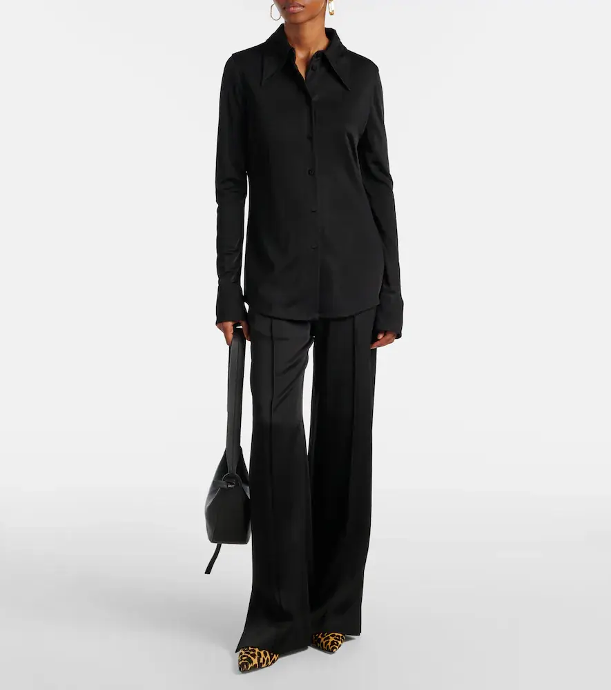Jil Sander Pointy leopard-print calf hair mules | Thumbnail 5