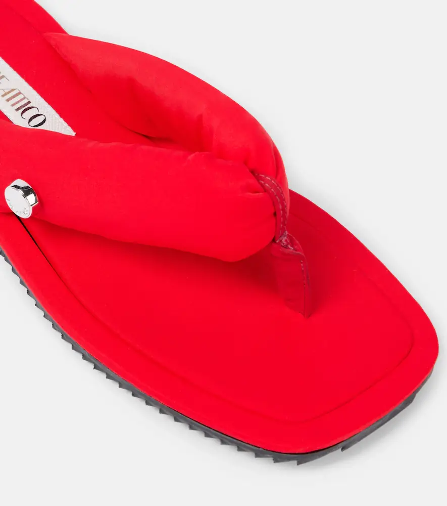 The Attico Indie canvas thong sandals | Thumbnail 4