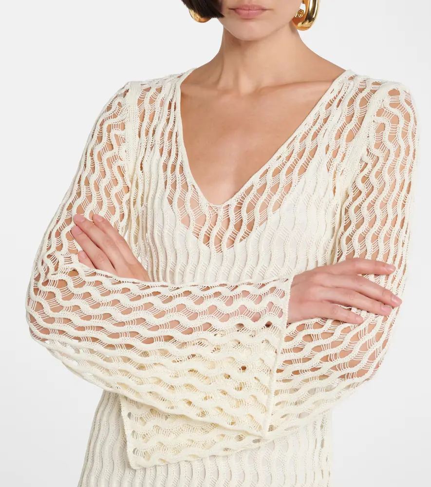 Altuzarra Jemmy open-knit maxi dress | Thumbnail 3