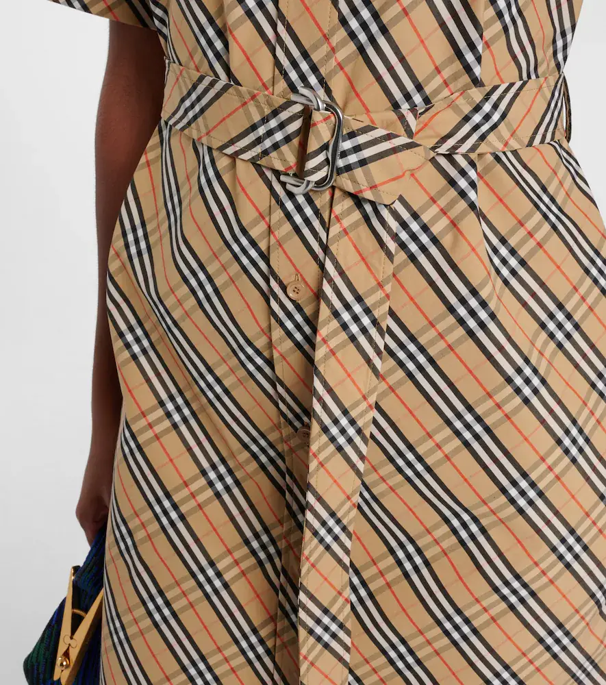 Burberry Check cotton shirt dress | Thumbnail 2
