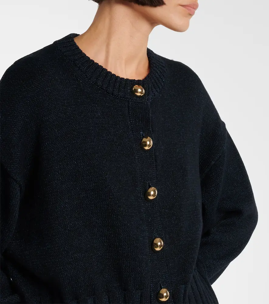 Altuzarra Liam cotton and silk-blend cardigan | Thumbnail 2 Altuzarra Liam cotton and silk-blend cardigan | Thumbnail 2