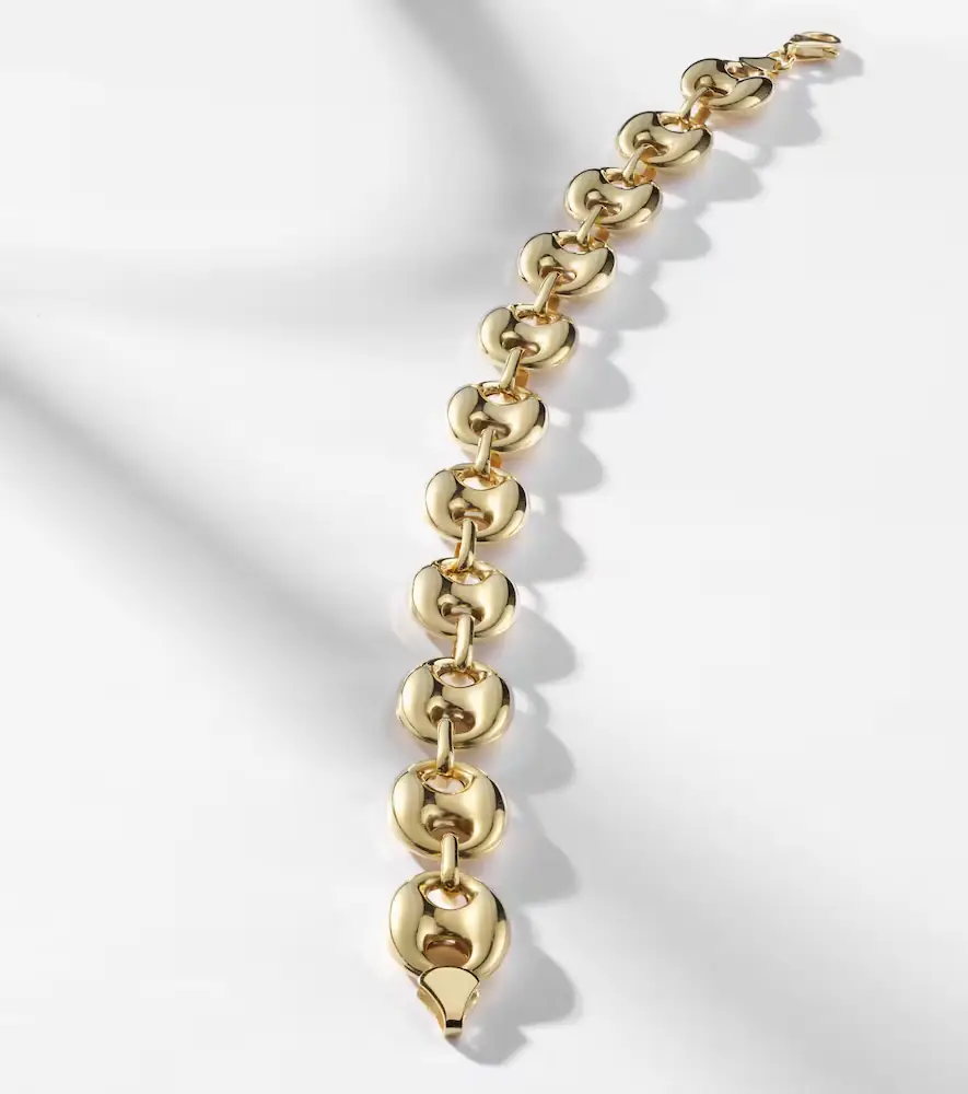STONE AND STRAND Puffed Maritime 14kt gold chain bracelet | Thumbnail 4