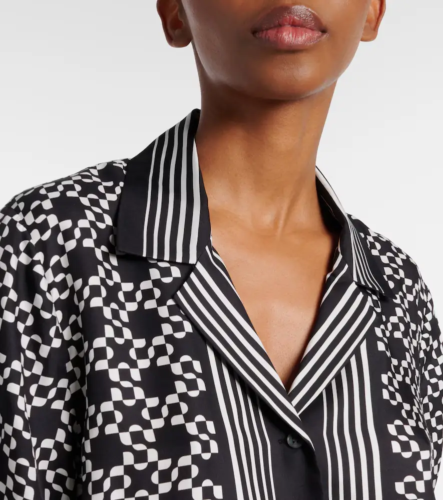 Simkhai Koda printed bowling shirt | Thumbnail 3