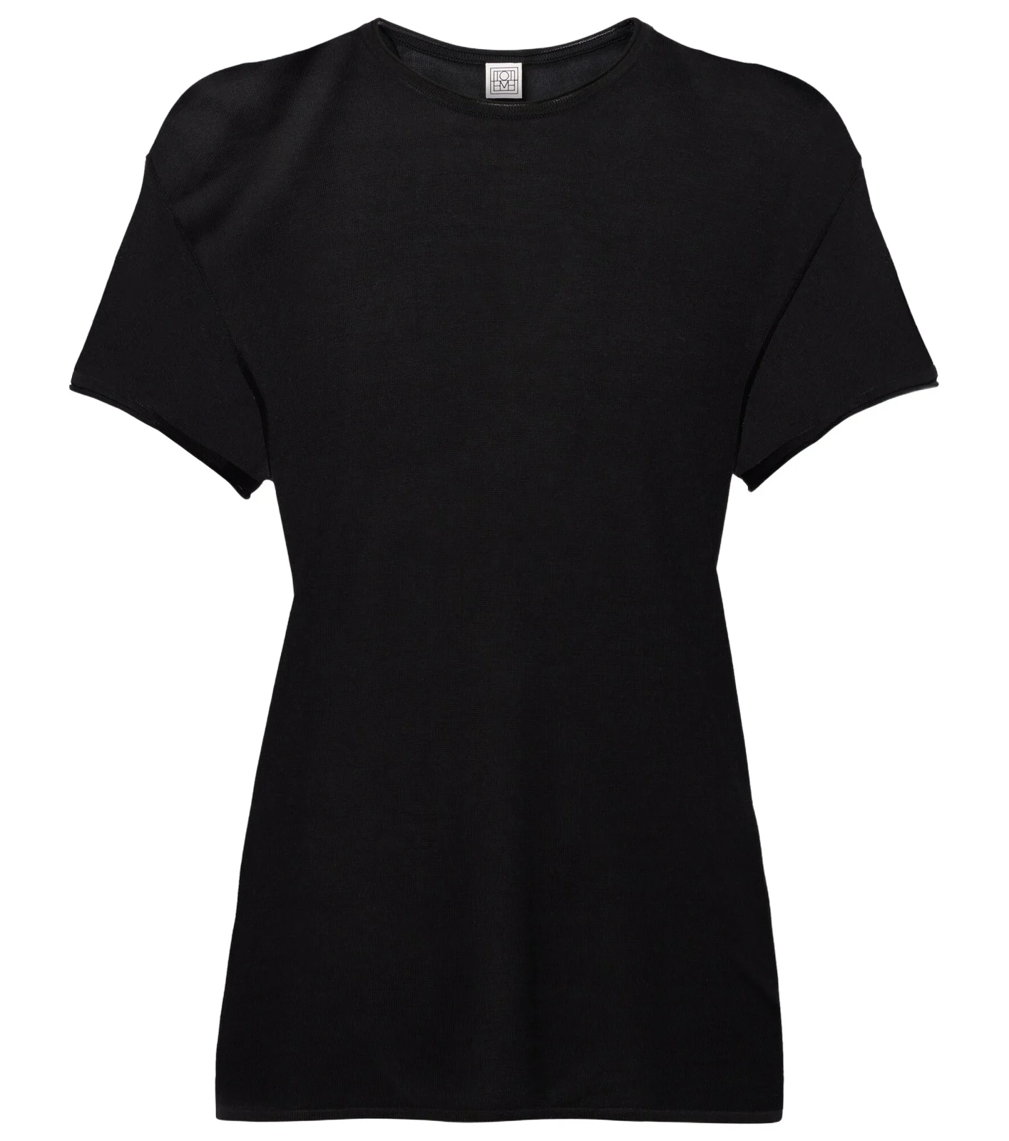 TOTEME Knitted silk t-shirt