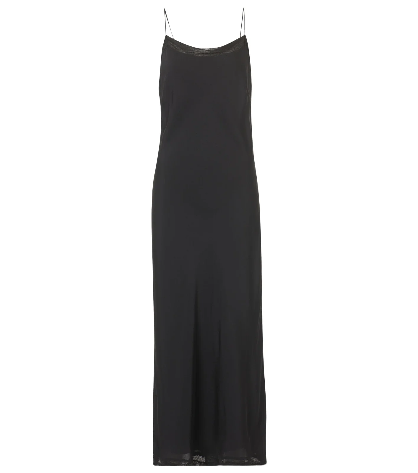 Silk satin slip dress