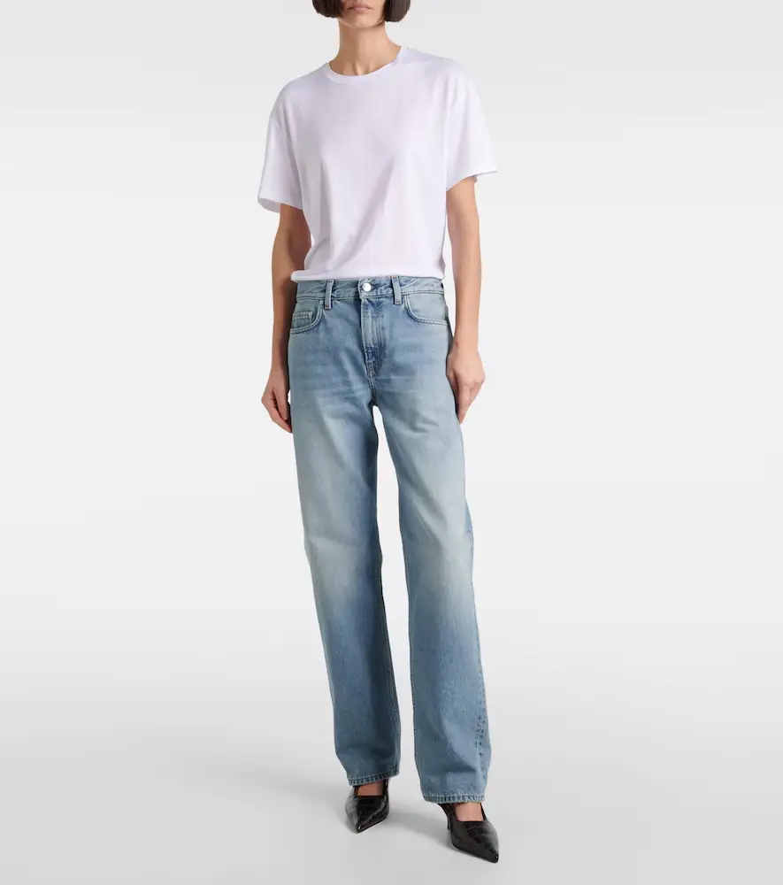 TOTEME Low-rise straight jeans | Thumbnail 4 TOTEME Low-rise straight jeans | Thumbnail 4