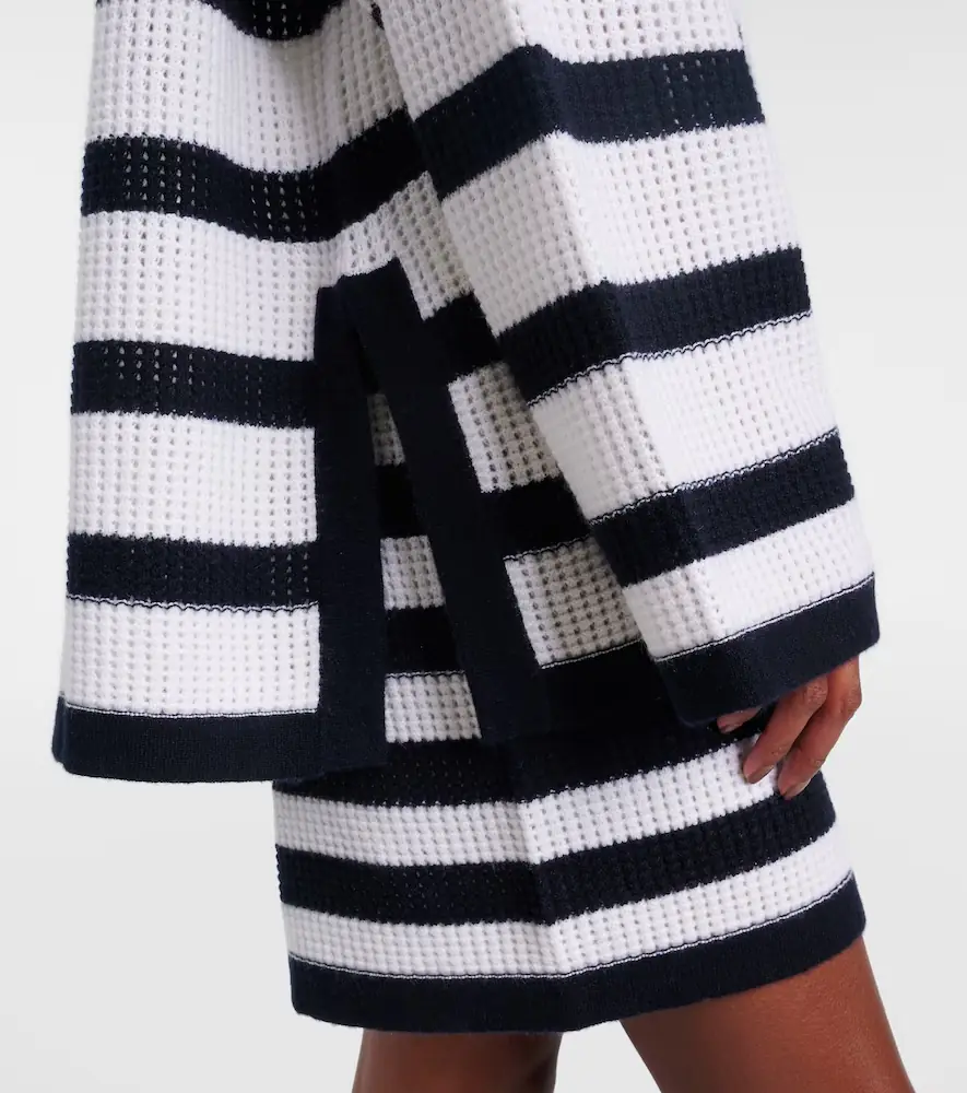 Jardin des Orangers Striped cashmere cardigan | Thumbnail 2 Jardin des Orangers Striped cashmere cardigan | Thumbnail 2