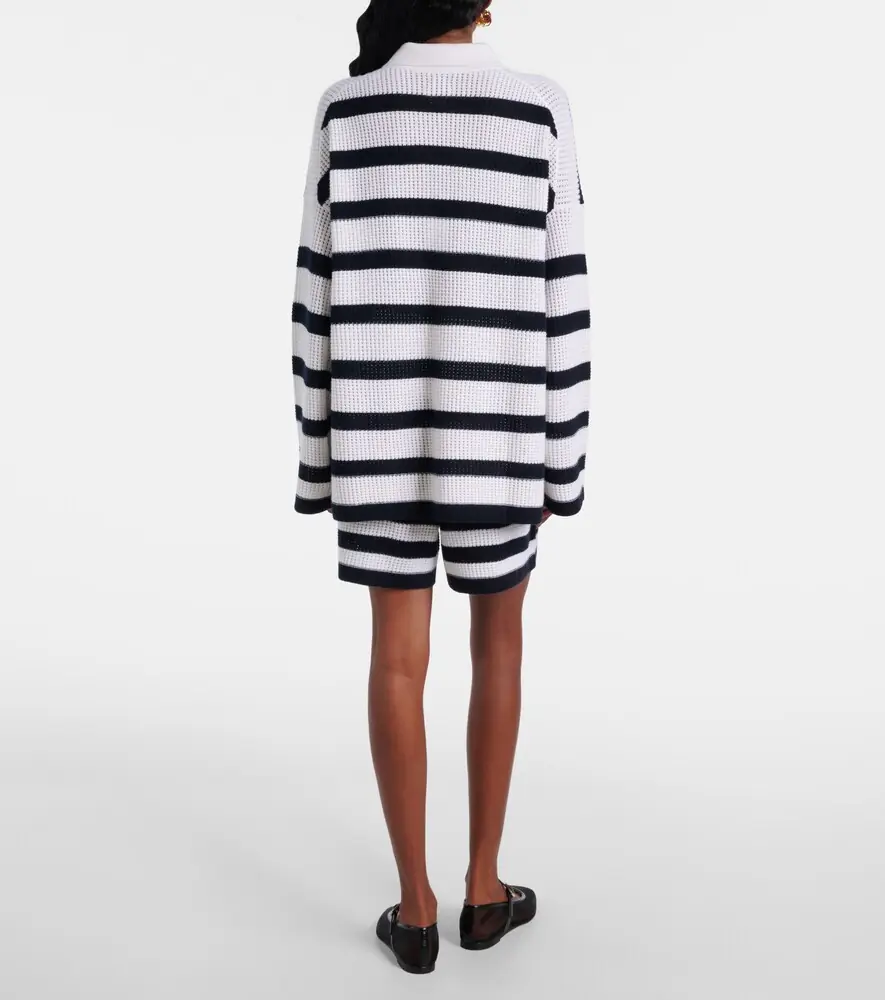 Jardin des Orangers Striped cashmere cardigan | Thumbnail 4 Jardin des Orangers Striped cashmere cardigan | Thumbnail 4