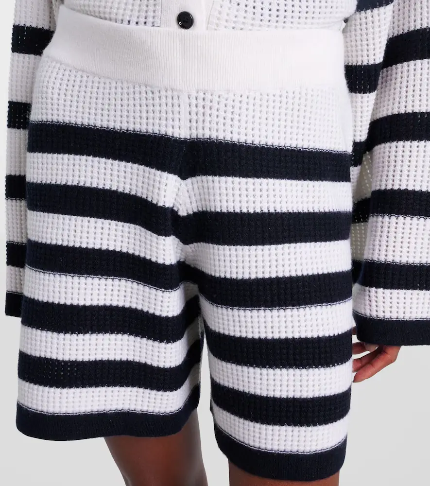 Jardin des Orangers Striped cashmere shorts | Thumbnail 3 Jardin des Orangers Striped cashmere shorts | Thumbnail 3