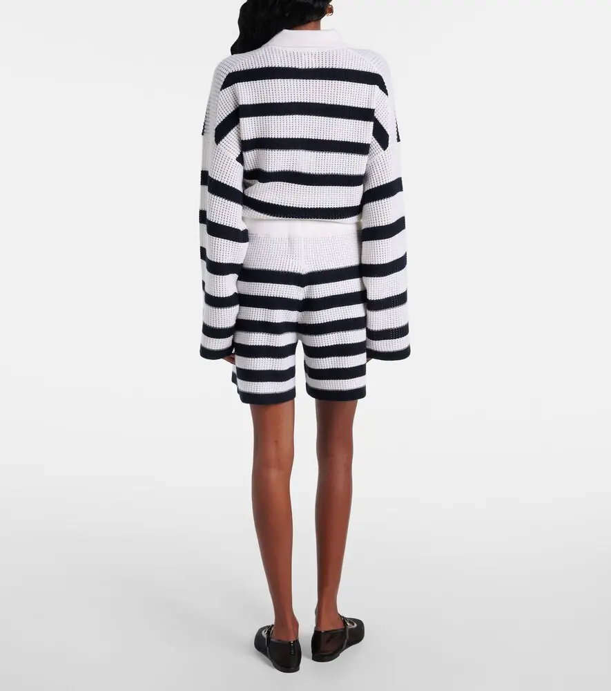 Jardin des Orangers Striped cashmere shorts | Thumbnail 4 Jardin des Orangers Striped cashmere shorts | Thumbnail 4