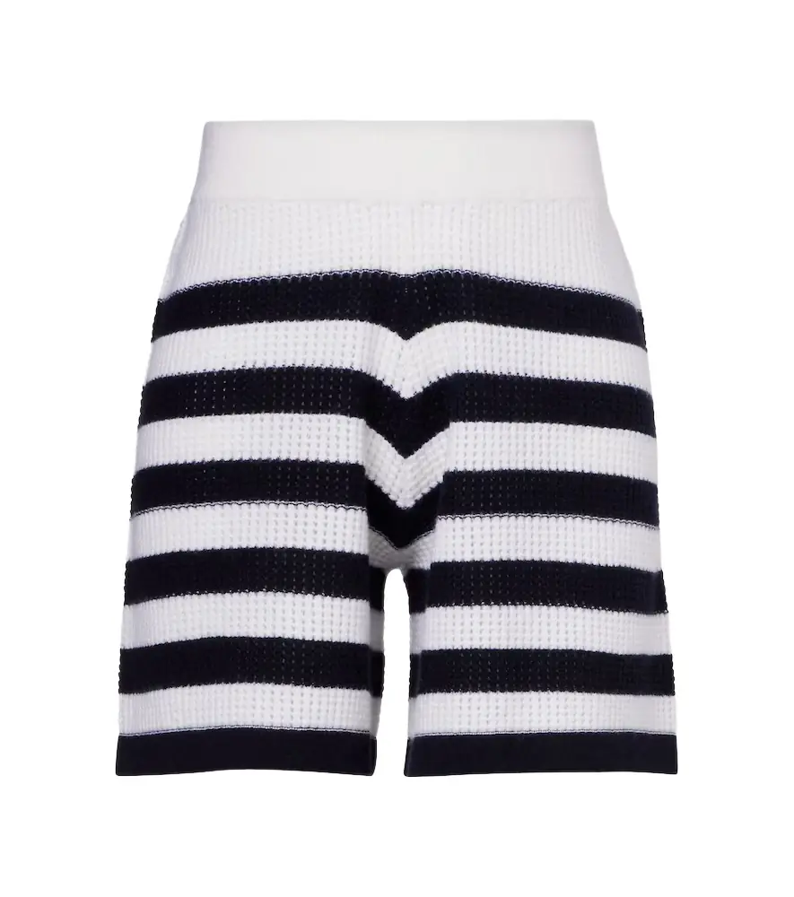 Jardin des Orangers Striped cashmere shorts | Image 1 Jardin des Orangers Striped cashmere shorts | Image 1