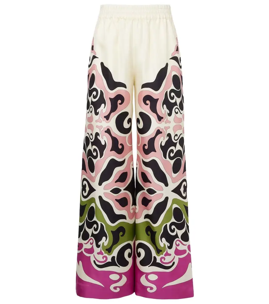 La DoubleJ Printed silk twill palazzo pants | Image 1 La DoubleJ Printed silk twill palazzo pants | Image 1