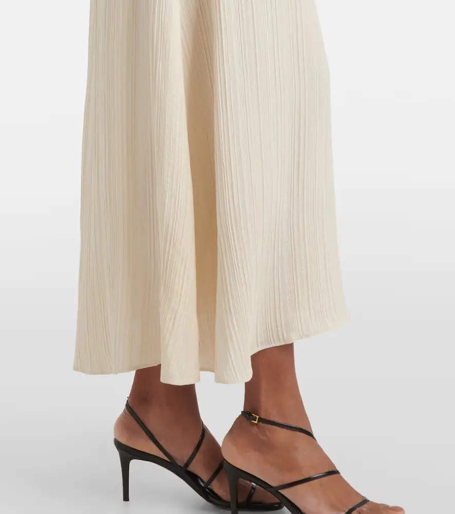 Joseph Garnier pleated jacquard midi dress | Thumbnail 4 Joseph Garnier pleated jacquard midi dress | Thumbnail 4
