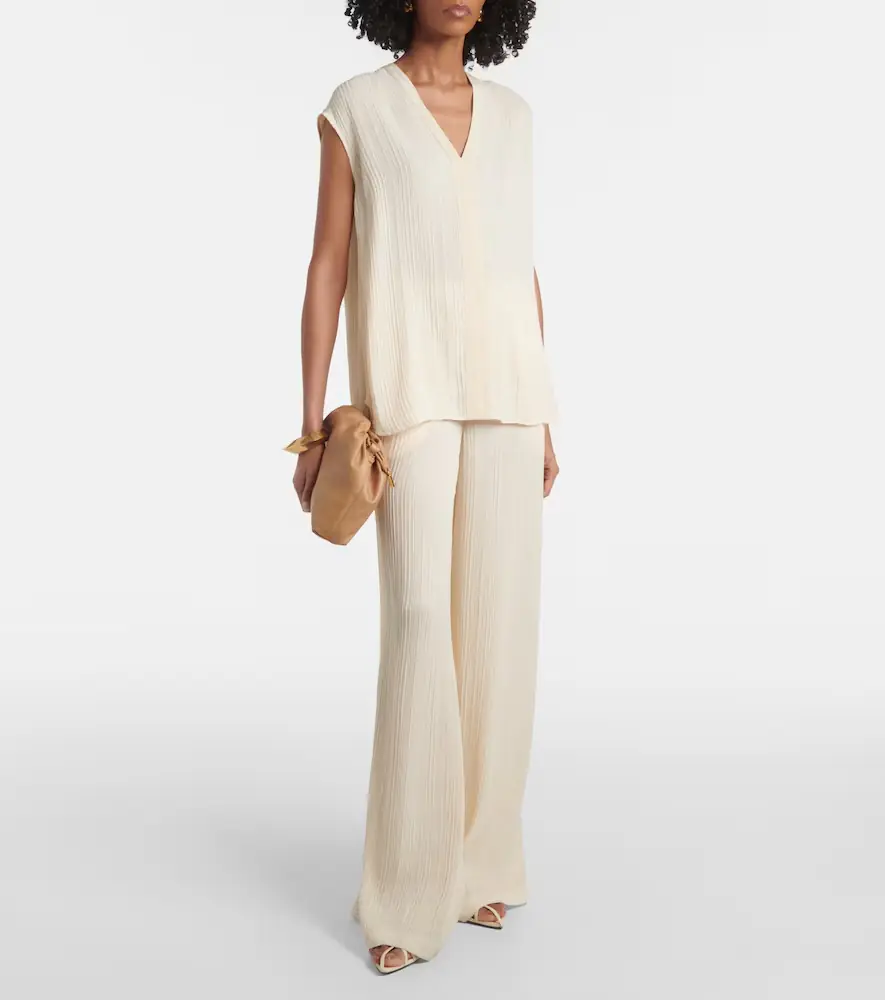 Joseph Lucien pleated top | Thumbnail 2