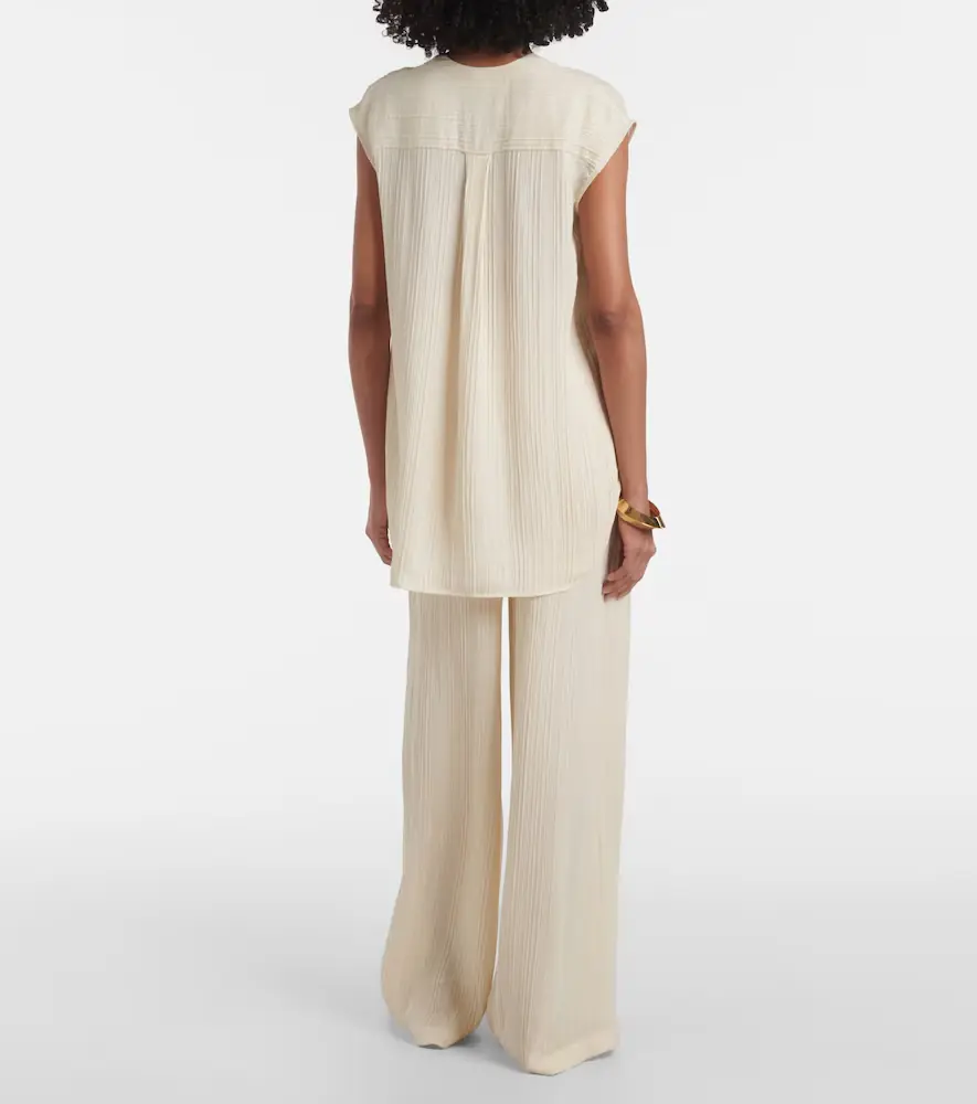 Joseph Lucien pleated top | Thumbnail 3