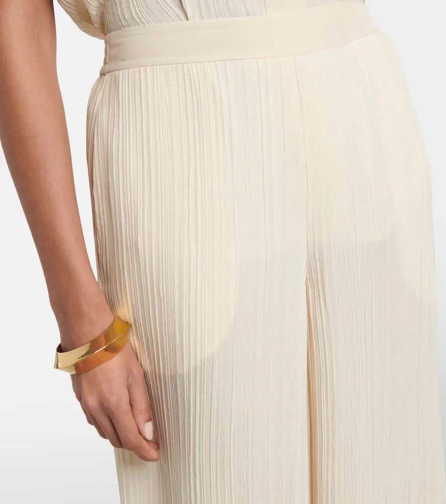 Joseph Mawn pleated jacquard wide-leg pants | Thumbnail 2 Joseph Mawn pleated jacquard wide-leg pants | Thumbnail 2