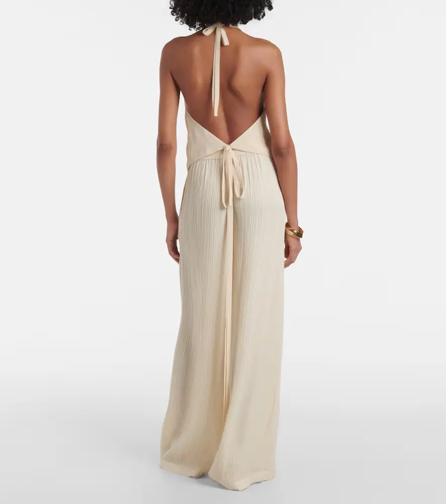 Joseph Suez pleated halterneck vest | Thumbnail 2