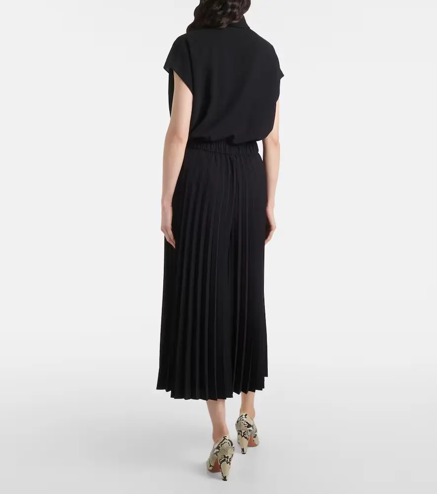 Joseph Anvers Airy plissé cropped culottes | Thumbnail 2