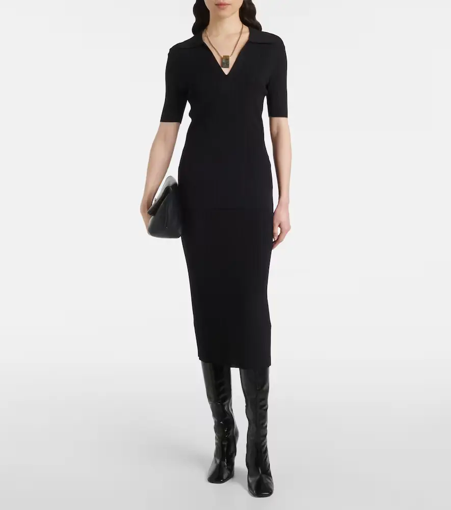 Joseph Ribbed-knit polo shirt | Thumbnail 2 Joseph Ribbed-knit polo shirt | Thumbnail 2