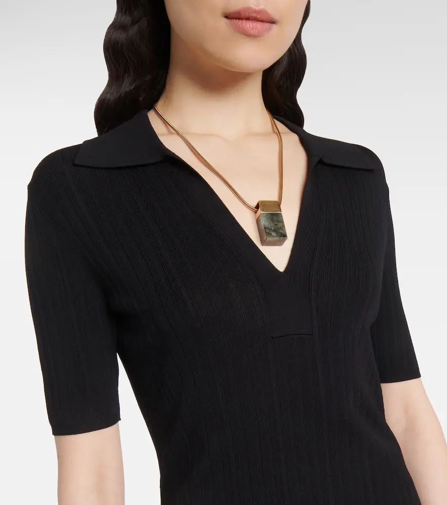 Joseph Ribbed-knit polo shirt | Thumbnail 5 Joseph Ribbed-knit polo shirt | Thumbnail 5