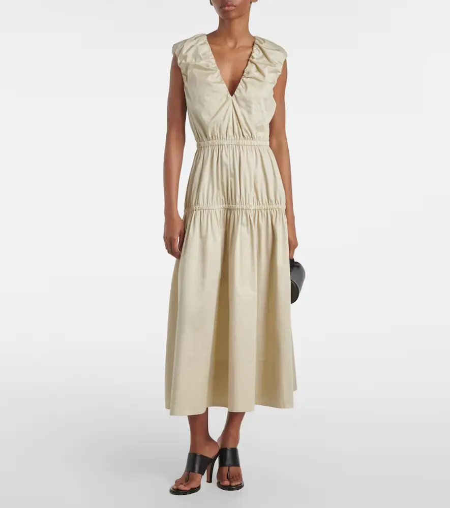 Joseph Cotton midi dress | Thumbnail 4 Joseph Cotton midi dress | Thumbnail 4
