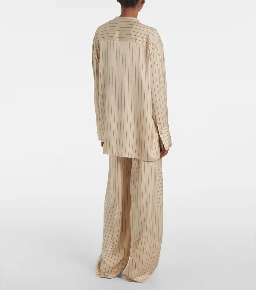 Joseph Athena striped silk-blend shirt | Thumbnail 2 Joseph Athena striped silk-blend shirt | Thumbnail 2