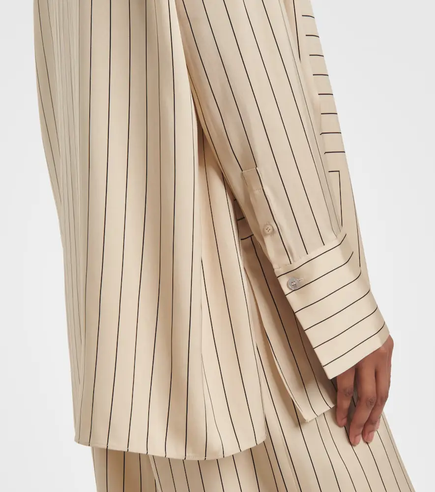 Joseph Athena striped silk-blend shirt | Thumbnail 5 Joseph Athena striped silk-blend shirt | Thumbnail 5