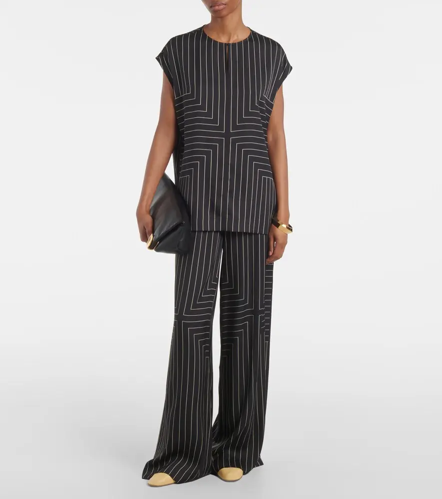 Joseph Louison striped silk-blend top | Thumbnail 4 Joseph Louison striped silk-blend top | Thumbnail 4
