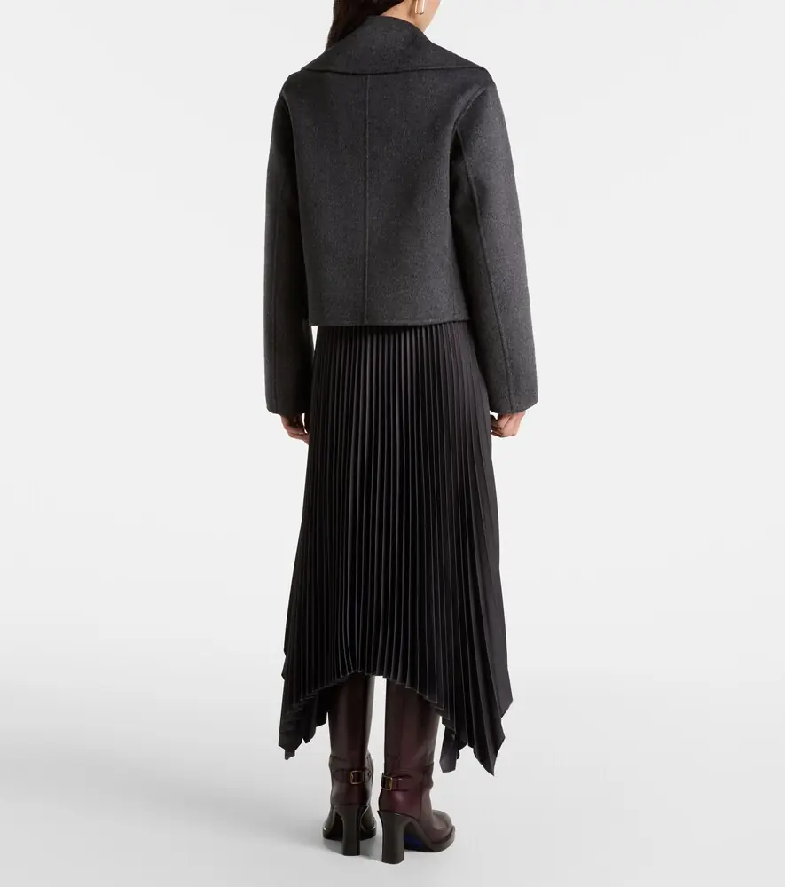 Joseph Cropped wool and cashmere peacoat | Thumbnail 6 Joseph Cropped wool and cashmere peacoat | Thumbnail 6