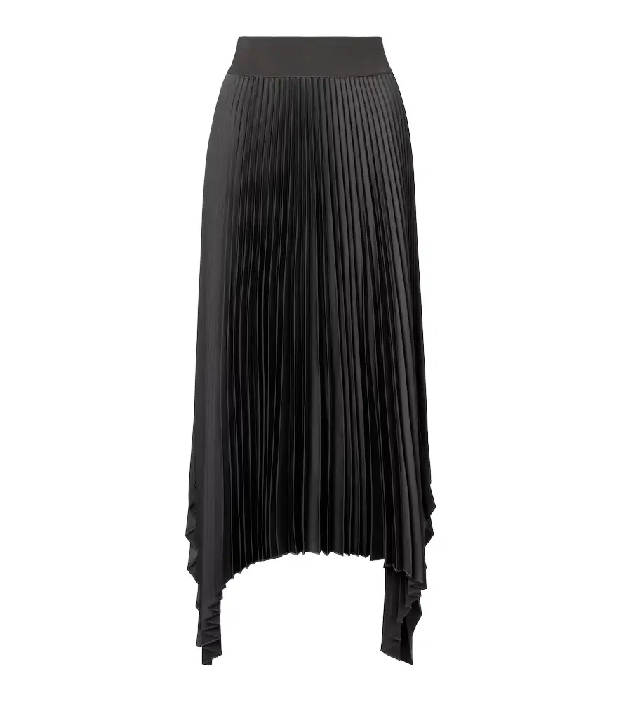 Joseph Ade asymmetric plissé midi skirt | Image 1 Joseph Ade asymmetric plissé midi skirt | Image 1